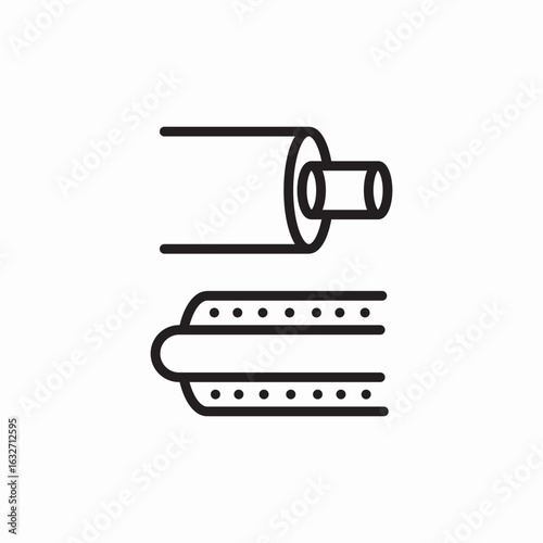 wire inside view icon sign vector