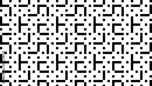 Abstract background with black and white shapes.Backdrop in UHD format 3840 x 2160.Wallpaper 4k.