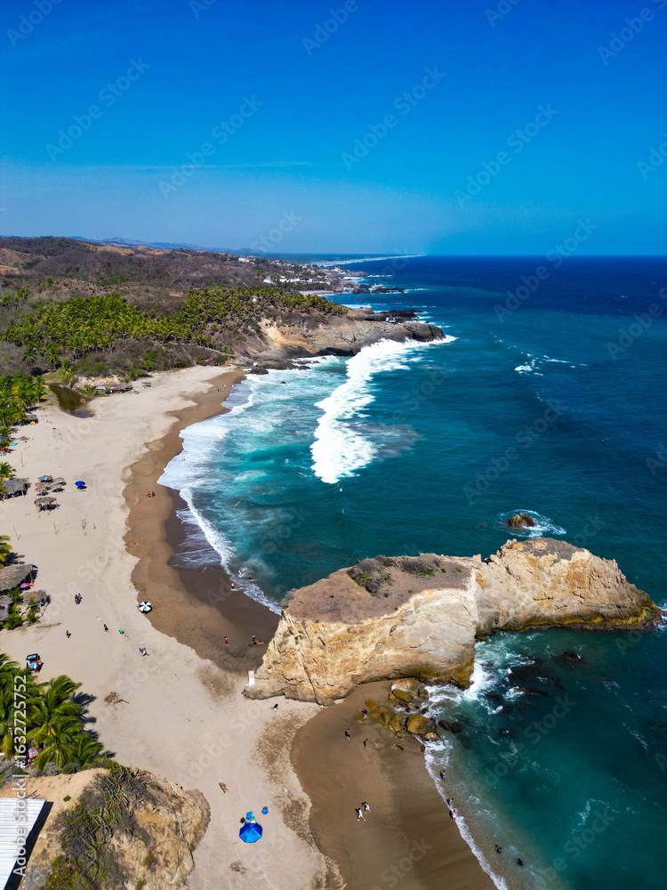 Obraz premium playa las peñas 