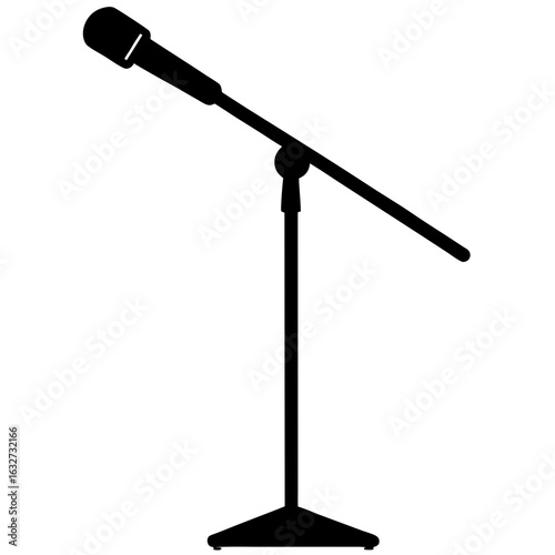 microphone isolated on white background