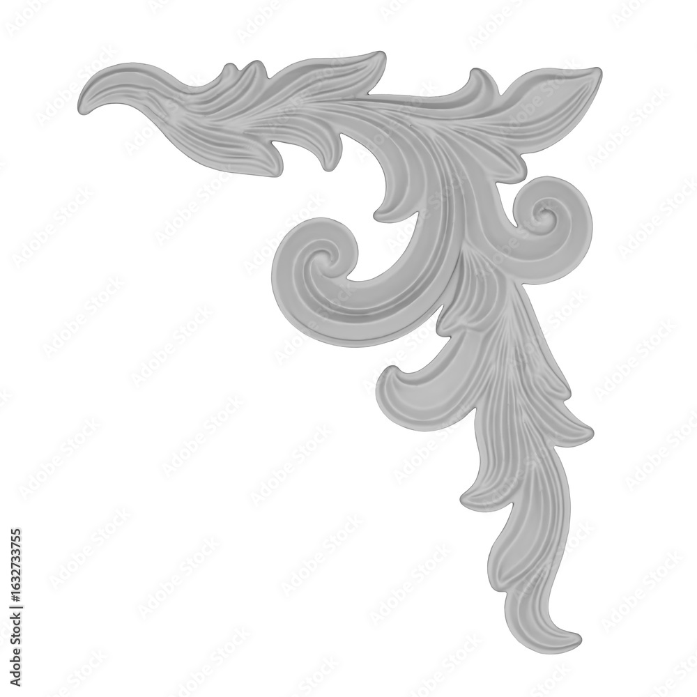 Fototapeta premium Moulding Design Transparant