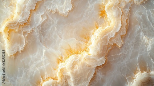 Abstract onyx stone surface with warm hues and intricate patterns