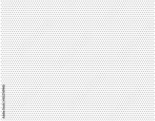 Point texture. Dot seamless pattern. Grid dotted halftone. Simple small geometric pattern. Rectangle black and white polkadots. Repeat polkadot. Vector