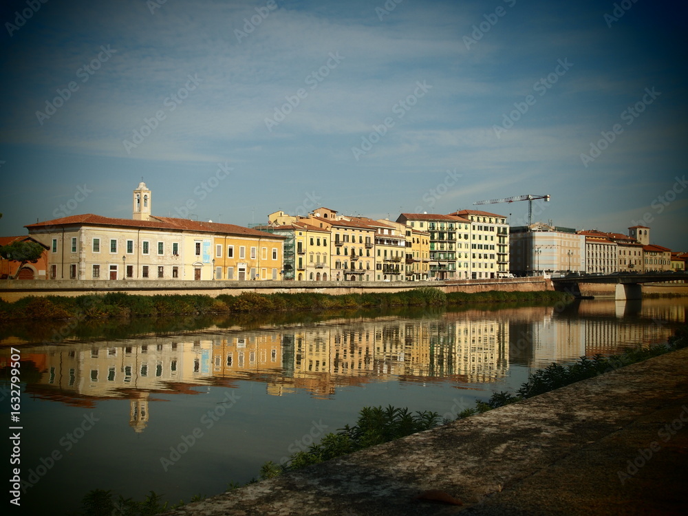 Fototapeta premium ponte sull'Arno italy