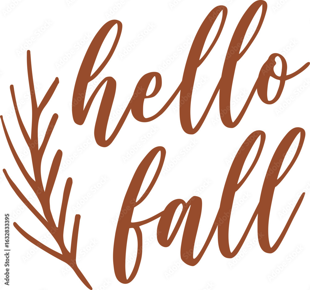 Obraz premium Hello Fall