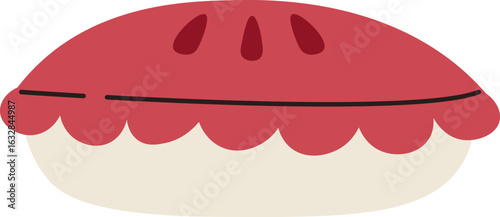 Classic Pie with Crust Details