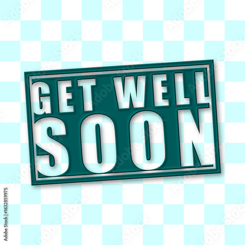 get well soon sign text for social media