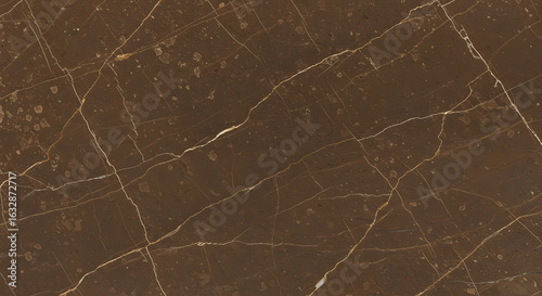 Elegant dark brown marble texture featuring intricate white veining and subtle natural patterns.