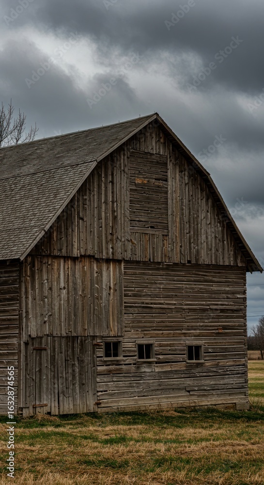 Obraz premium Rustic wooden barn