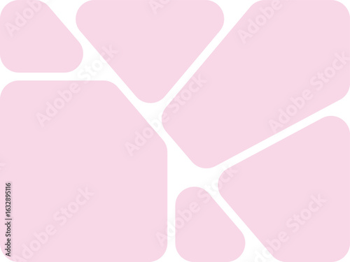 Pictures or photos frame collage abstract shape photo frames and digital photo wall template