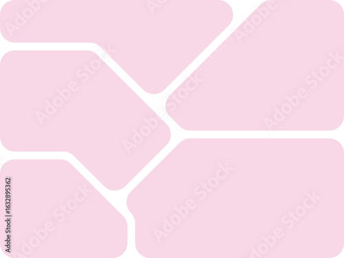 Pictures or photos frame collage abstract shape photo frames and digital photo wall template