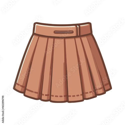 
mini skirt illustration design