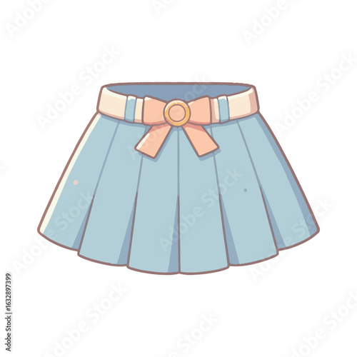 
mini skirt illustration design