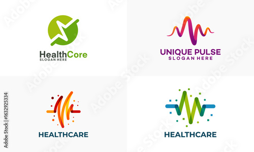 Set of Pulse Healthcare logo