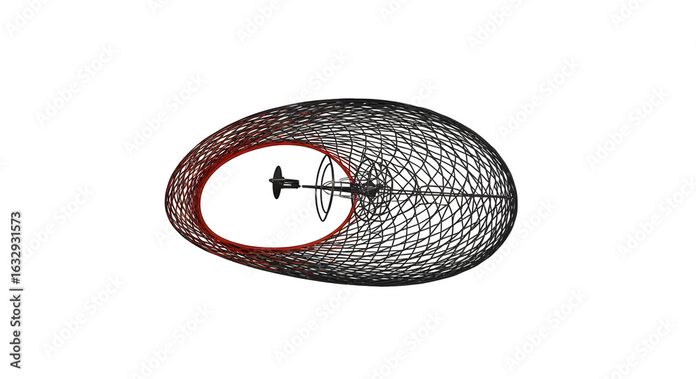 Obraz premium target isolated on white