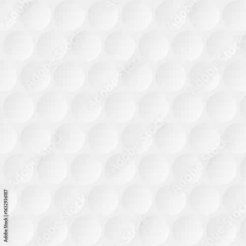 Golf backgrounds. Realistic rendition of golf ball texture closeup. Background material illustration with a golf ball pattern. round
seamless pattern. Golf ball texture. White round background. 