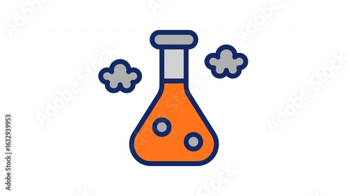 Animated Test Tube