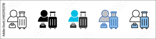 Guest Icon Pack Multistyle Illustration