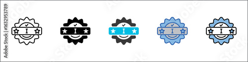 First Class Icon Pack Multistyle Illustration