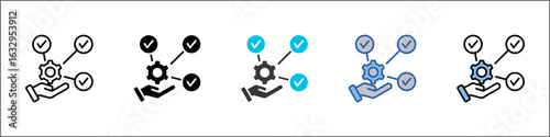 Amenities Icon Pack Multistyle Illustration