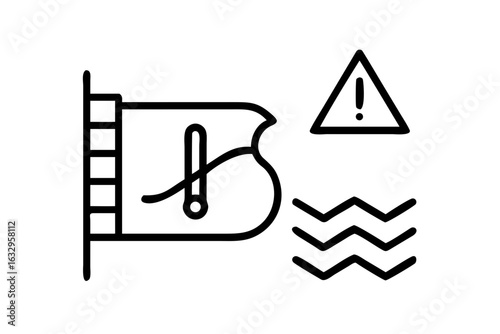 Deep Learning Process Icons – Flat Design