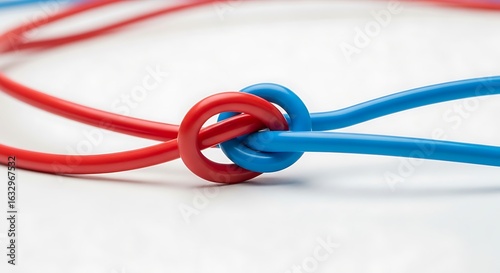 Intertwined Connection: A Symbolic representation of unity and complex bonding using cords
