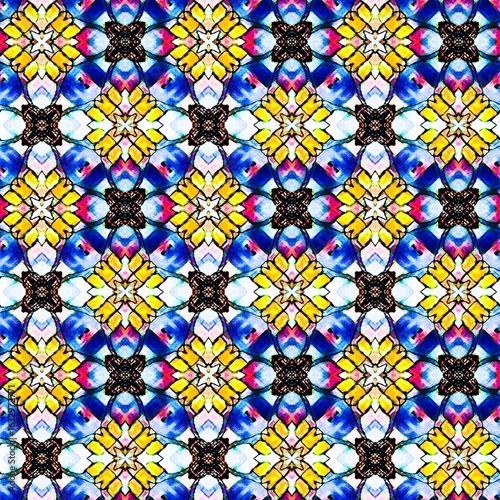 seamless pattern with flowers