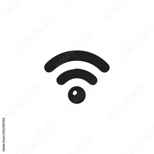wi fi symbol vector illustration