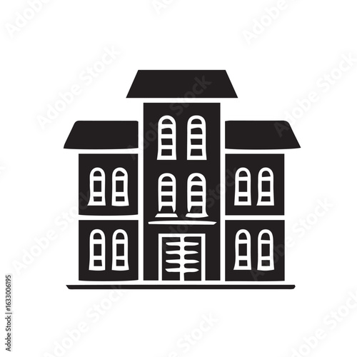 motel building icon
