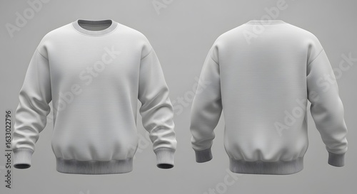 white t shirt isolated on white background mockup
