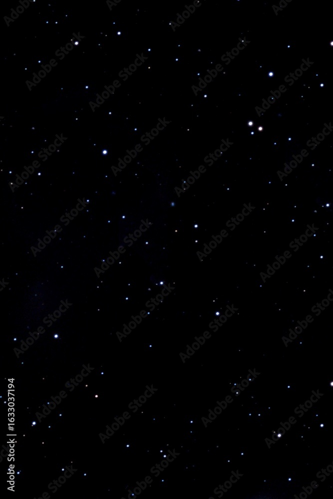 Fototapeta premium Dark night, starry sky background