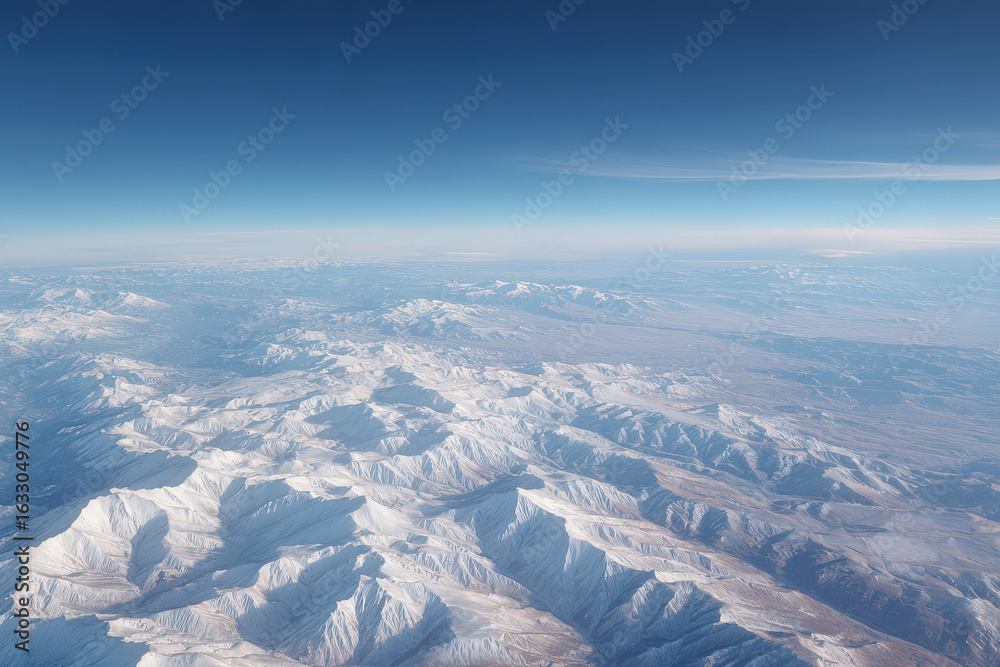 Naklejka premium aerial photography breathtaking contrast between nature and urban landscapes across various countries and