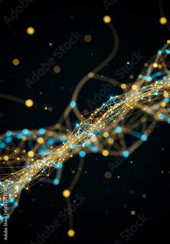 Abstract Neural Network and Data Connections, 