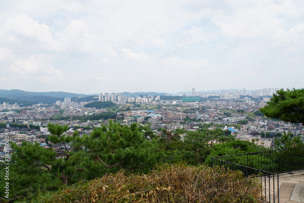 Obraz premium view from Western Command Post - Suwon, Korea