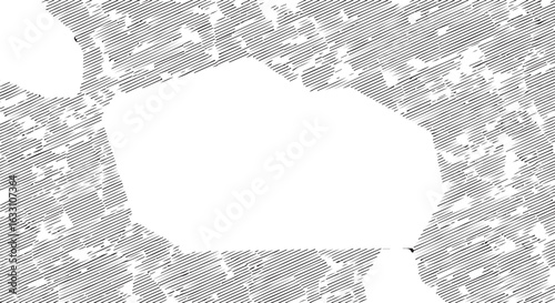 Abstract textured oval frame with distressed edges and a central white space