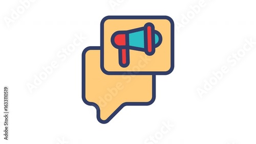 Social Media Icon Animation