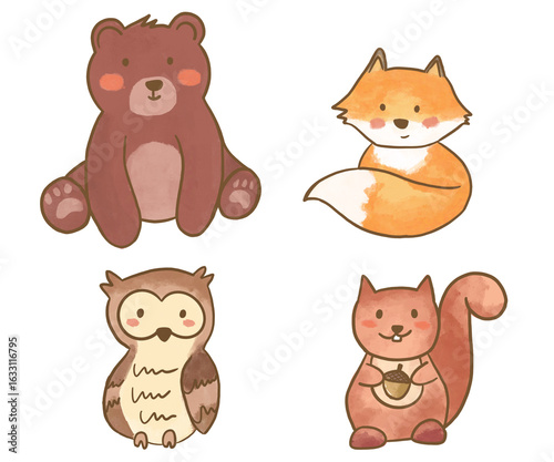 set of animals