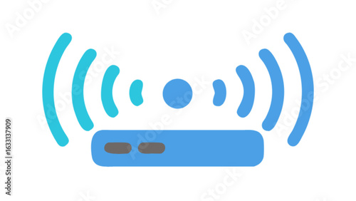 Wireless router wifi signal internet connection broadband network technology communication device for home office