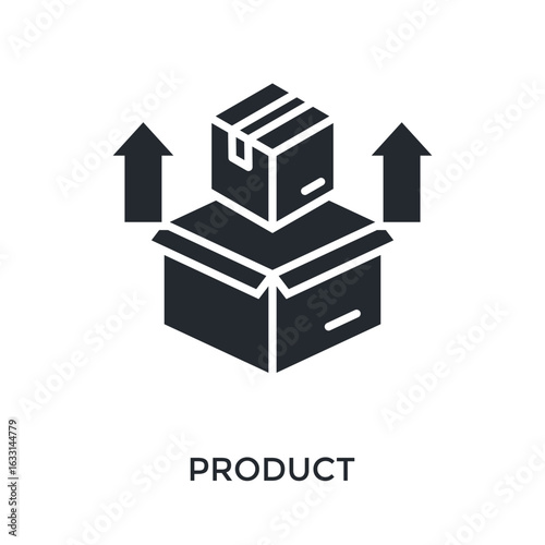 Product Icon Glyph Style. Vector Illustration For Graphic Design