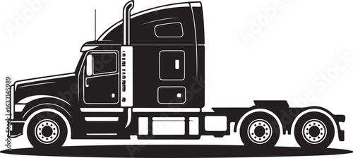truck on the road