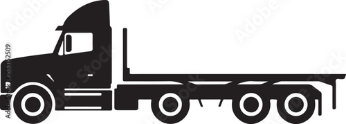 vector illustration of a truck