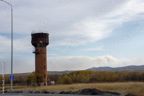 An old water tower