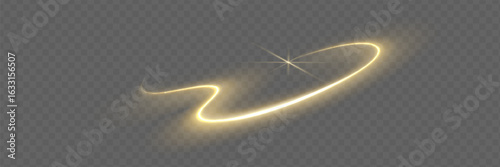 Vibrant Golden Twirl and Sparkle with Futuristic Motion, Radiant Energy Flow, Circular Rotation, Shiny Light Trails, Luxury Glow,