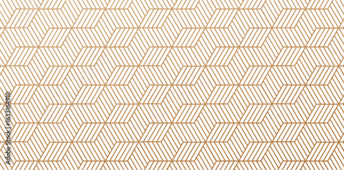 abstract geometric pattern with stripes, lines woven basket weave pattern texture golden colors isolated white backgrounds for knitted textile material, fabric, covering book, wrapping papers, cards