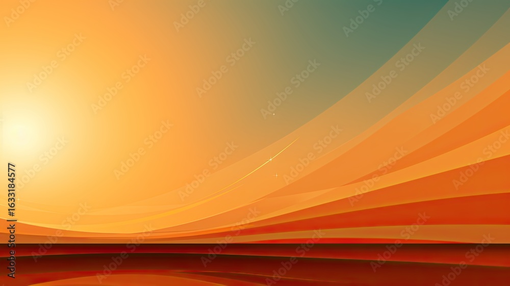 Obraz premium minimalist background negative space on Simplicity and Minimalism flat style