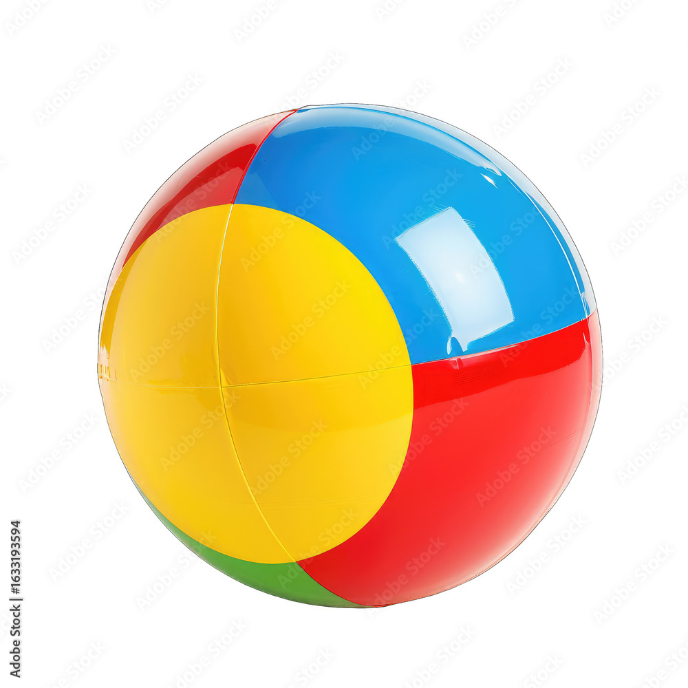 Fototapeta premium Colorful sphere toy, vibrant colors