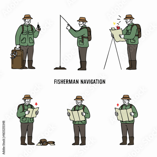 Fisherman Navigation: Illustrated Concepts of Outdoor Orientation, Problem Solving, and Direction Finding