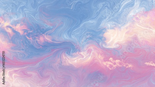 Abstract pastel swirl background (lavender-blue)