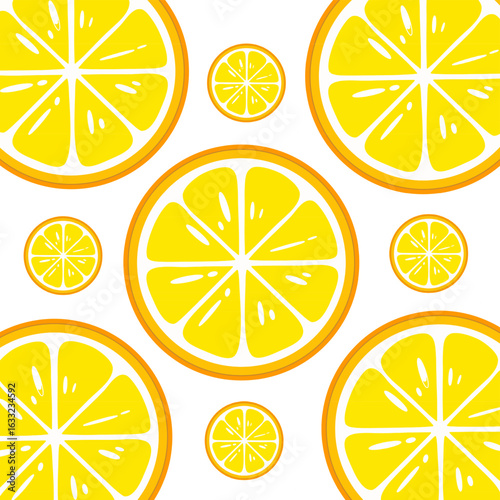 lemon slices background