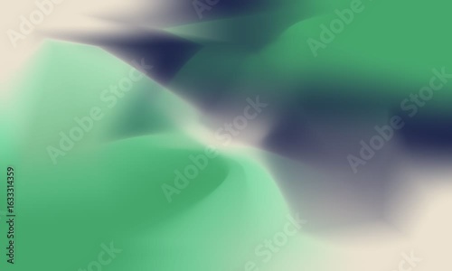 Green, beige, and dark blue gradient color transition with a smooth gradient motion background.